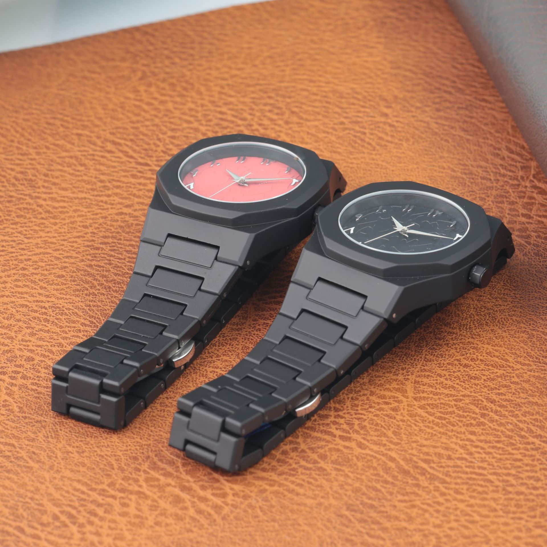 Nuevo reloj de moda, reloj de cuarzo de comercio exterior, reloj para estudiantes masculinos y femeninos, reloj para hombres impermeable de negocios, reloj con correa de acero