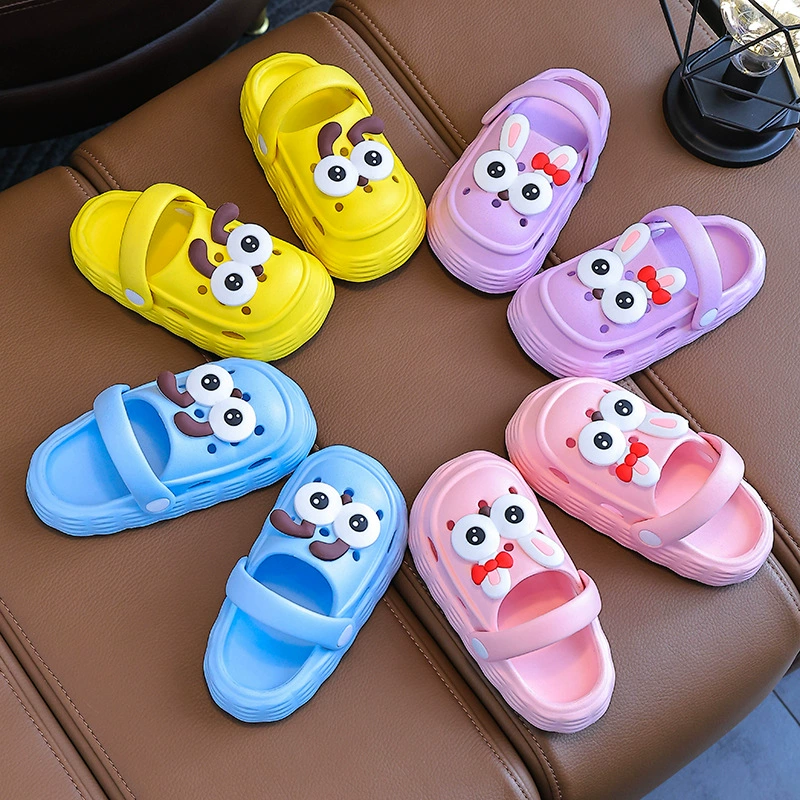 EVA Детская пещерная обувь новая мужская и женская детская домашняя нескользкая сандалия для родителей и детей носить пляжную обувь