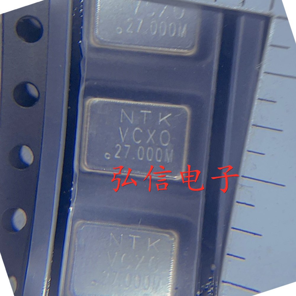 NTK压控温补晶振VCXO 5070 27MHZ 27.000MHZ钟振7050 27M 6脚振荡