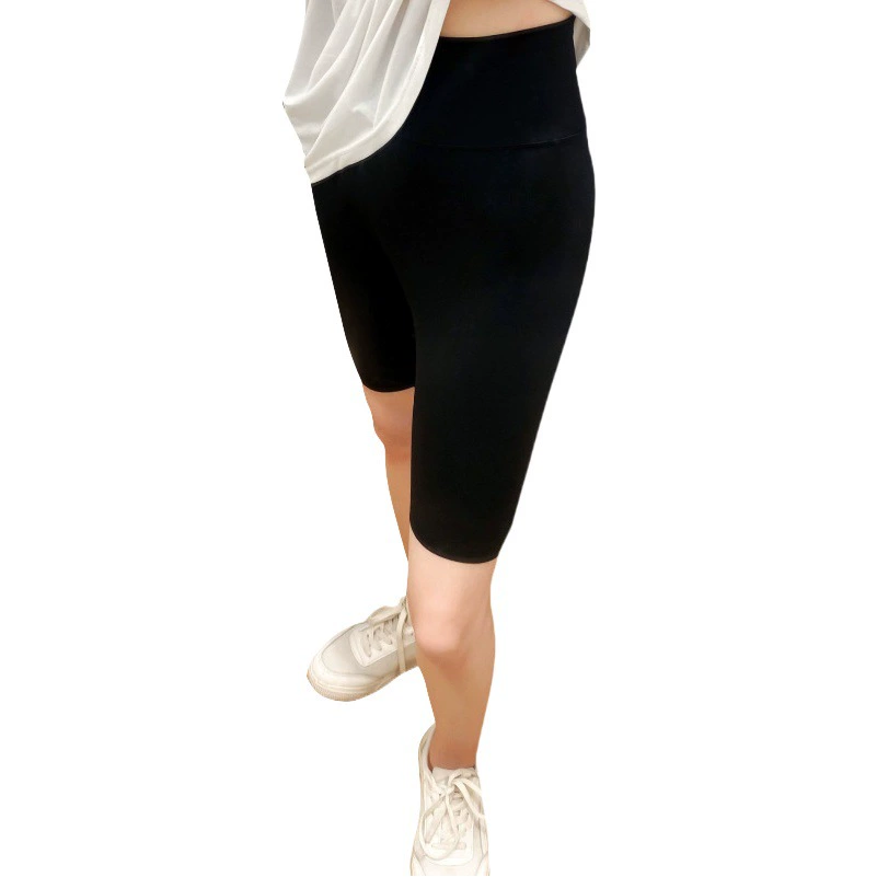 Летние леггинсы из кожи акулы, женская верхняя одежда, тонкие эластичные брюки с высокой талией и бедрами, брюки больших размеров, штаны для йоги