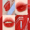 Lipstick with bow, matte lip balm, lip gloss, translucent shading