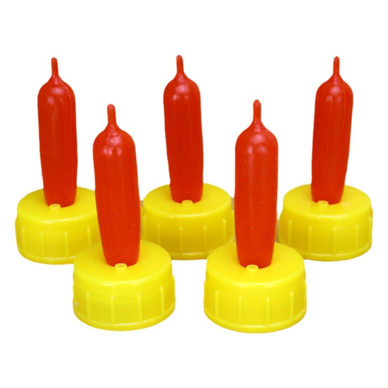 Botella de alimentación de cordero pezón de cola a juego pezón rojo cría leche animal pezón botella de alimentación de ovejas dispositivo de alimentación de ovejas