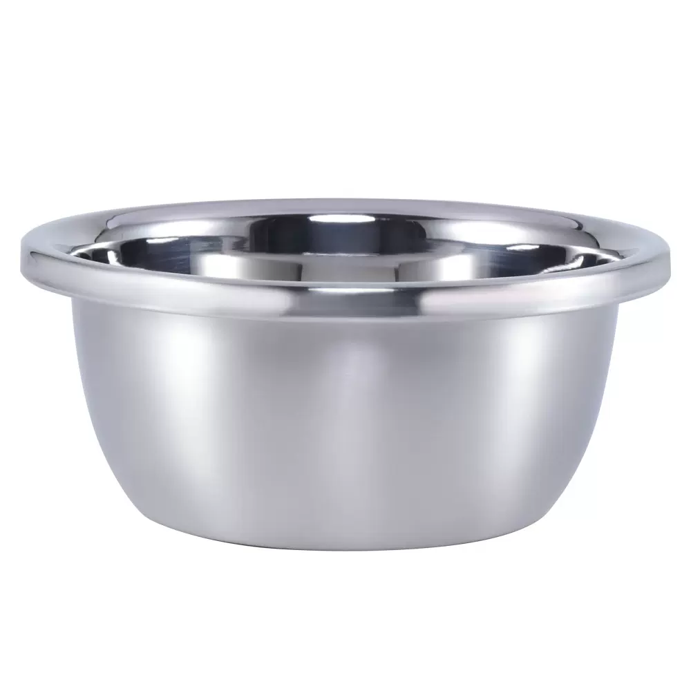 加工定制无磁欧式反边调料缸加厚多功能不锈钢盆厨房汤盆