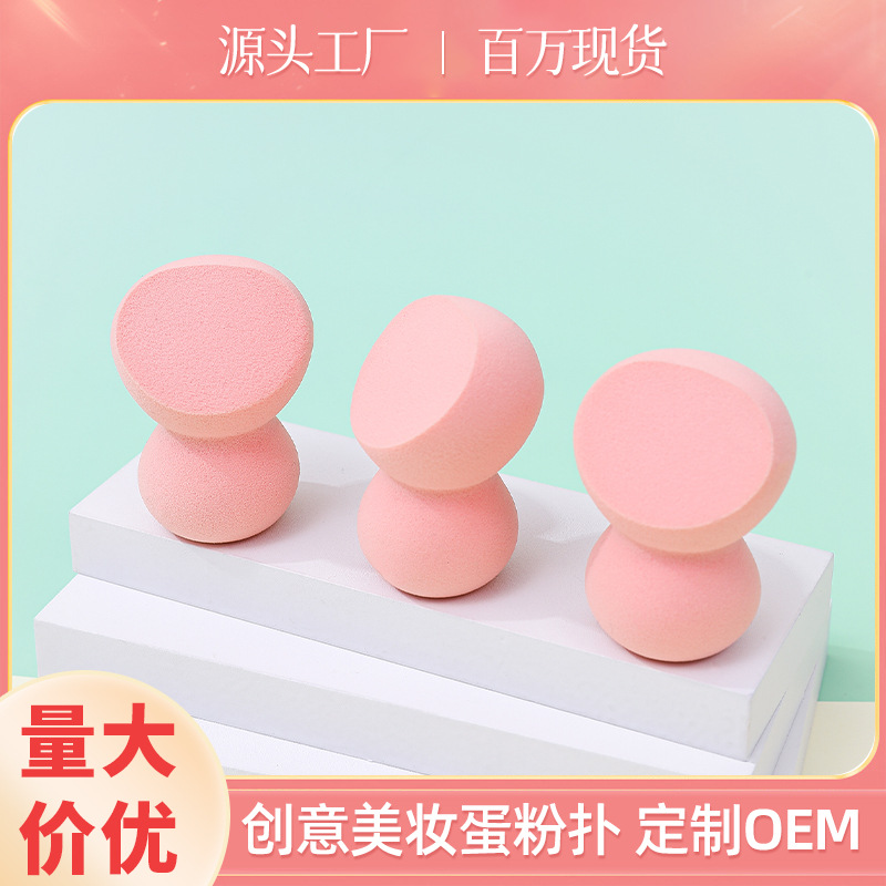 Fábrica de huevos de maquillaje de belleza gota de agua sin látex en agua gran esponja seca y húmeda BB polvo de maquillaje