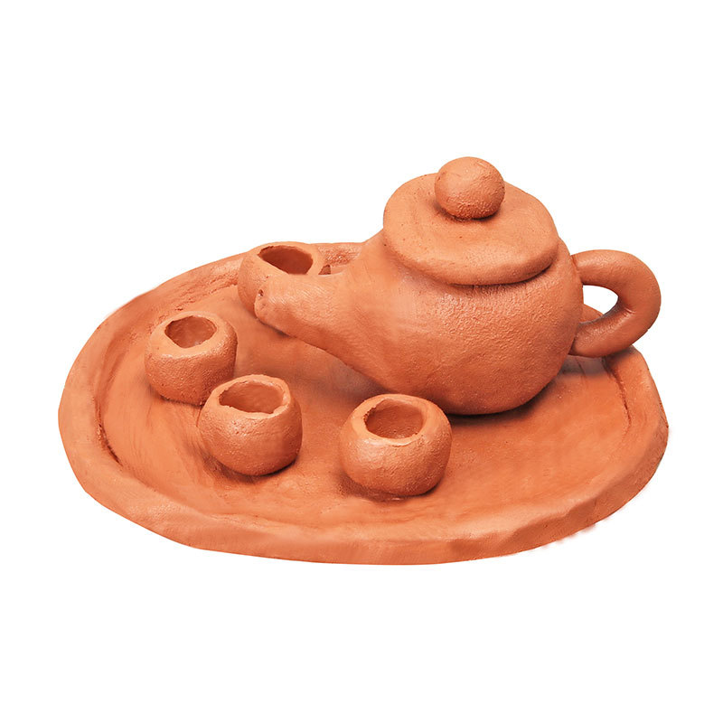 Escultura de arcilla tradicional china, paquete de material de bricolaje, arcilla de cerámica, artesanías hechas a mano, clases de jardín de infantes de la escuela primaria, actividades para padres e hijos, etc.