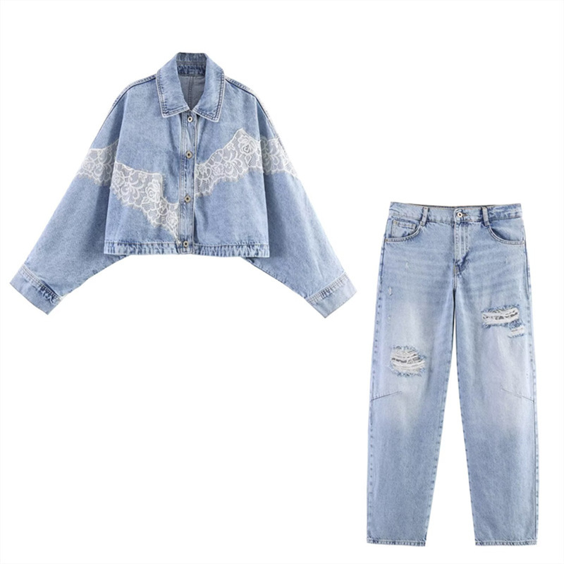 Myst&Za2026 New Summer Women's Denim Jacket 6147/059 Jeans 6147/095 Myst&Za2026 New Summer Women's Denim Jacket 6147/059 Jeans 6147/095