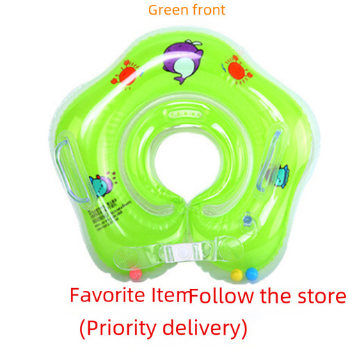 Infant Adjustable Swim Ring Neck Ring Newborn Home Use Baby Bath Ring 0-6 Months Baby Toddler Small Neck Ring