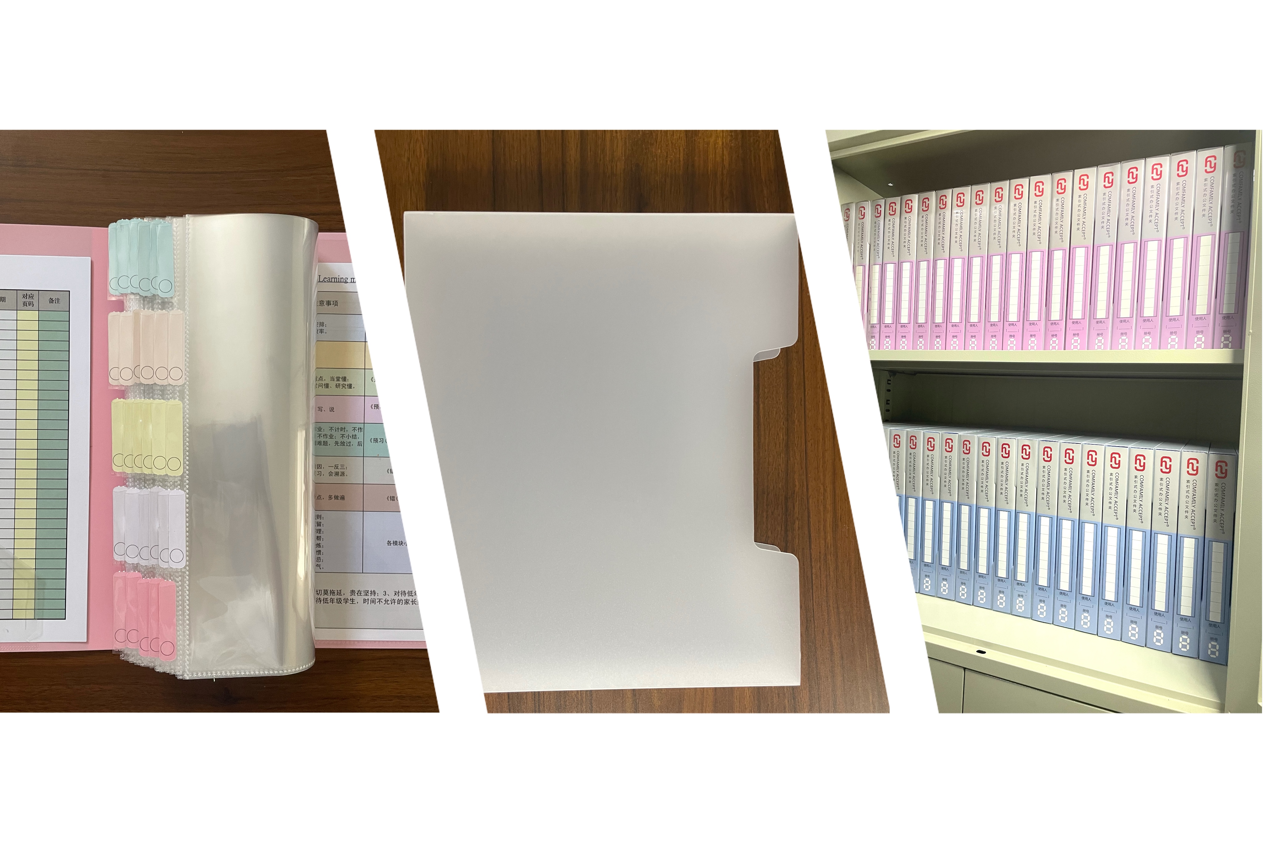 루스리프 봉투 30개 + 파우더 클립 + 반투명 박스 커버(비즈니스 스타일)