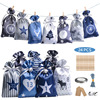 Cross border Storage Gift Bags 24 Befall calendar Christmas bag Halloween Countdown suit pinkycolor Cloth bag