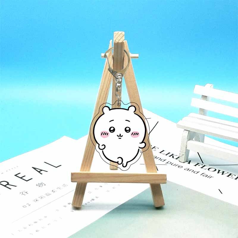 chiikawa ジイカワ ハチ小八 ins 漫画かわいいランドセル小さなペンダントアクリルキーホルダー|undefined