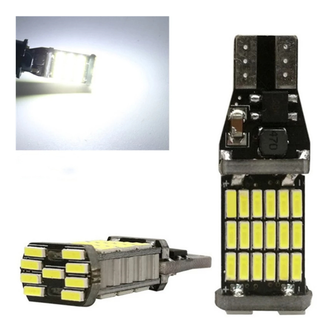 Coche LED luz de freno 1156/1157/3157/7443 4014 decodificación 45smd luz de marcha atrás luz de giro