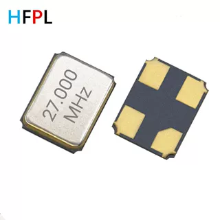 5032-27.000MHZ-15PF-4pin+-20PPM 石英晶体谐振器 无源贴片晶振