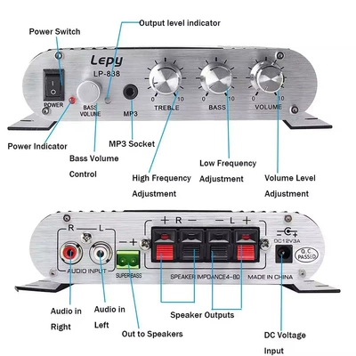 Car speaker/subwoofer 2.1 Channel Subwoofer