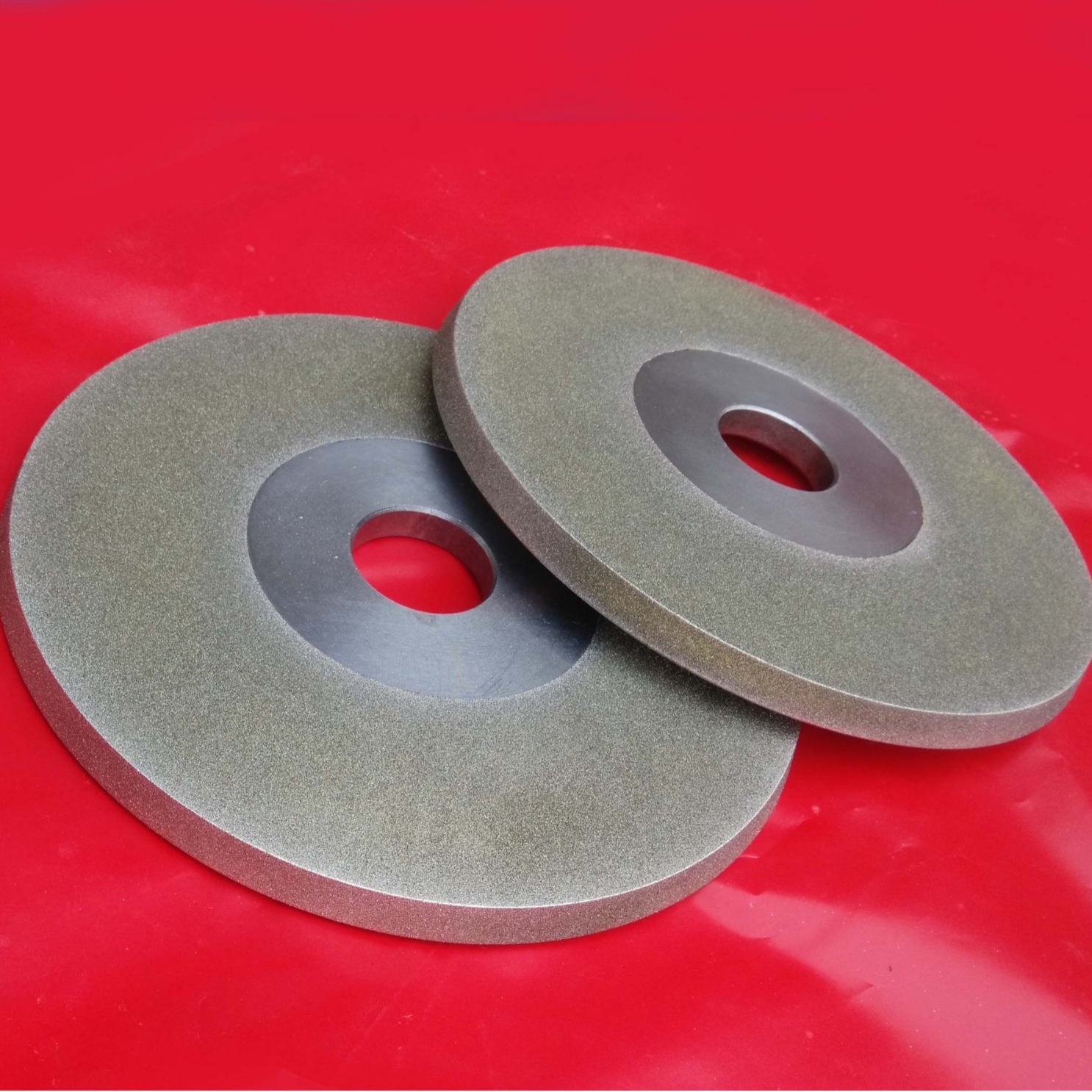 电镀轮制钉金刚石单斜双斜边不锈钢磨轮 双斜边磨钉子斜面金刚砂