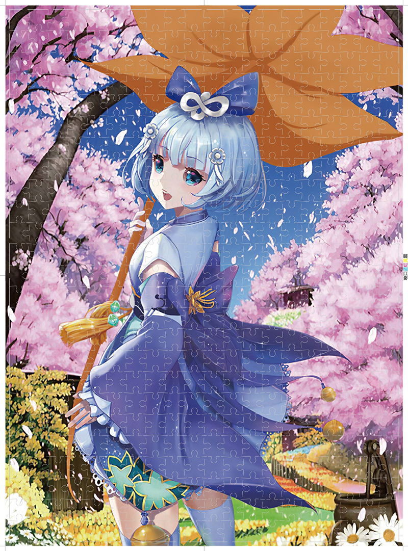 Ventas directas de la fábrica 300 unidades paisaje dibujos animados niños juguetes educativos vacaciones Navidad regalo rompecabezas madera