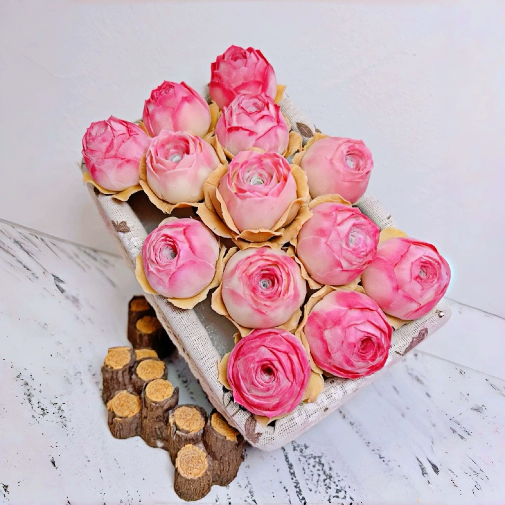 Горный розовый персик, бокал для вина, медведь, ребенок, абрикос, суккулентное растение в горшке, комнатный балкон, настольное зеленое растение для малышей