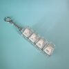 Pc four-button-silver white shaft (light sound shaft)