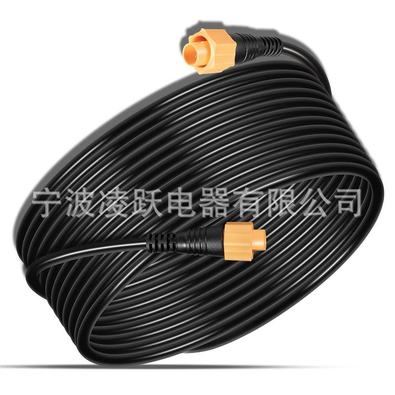 Bzumperyz Low-Throughput Network Cable Crossed Cable Yellow Cat7 Cable Replacement, 25 Feet, High Speed