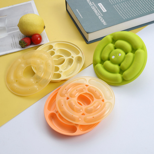 Baby food steamer mold, heat-resistant high-temperature rice cake, cartoon baking tool, baby sausage mold