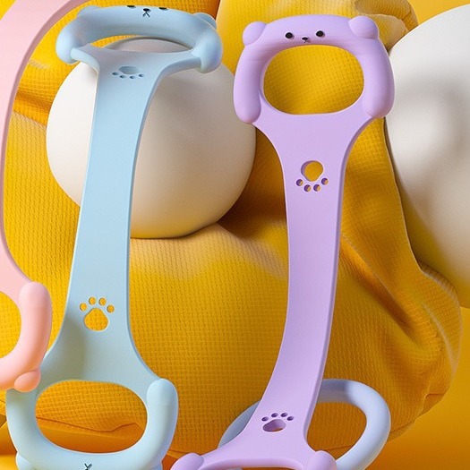 Tensile Belt Open Shoulder Beauty Back Household 8-character Tensile Fitness Yoga Equipment Women's Environmental Protection Silicone Stretching Artifact