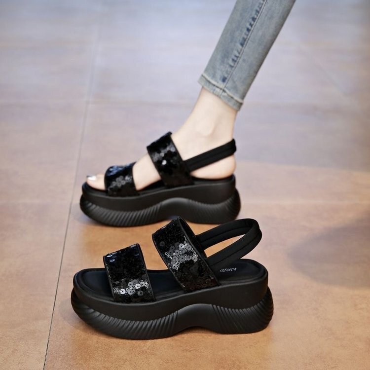 Original Italian Export Surplus Thick-Soled Sandals for Women, New Summer Roman Sandals, Fairy-Style Platform Sandals Original Italian Export Surplus Thick-Soled Sandals for Women, New Summer Roman Sandals, Fairy-Style Platform Sandals