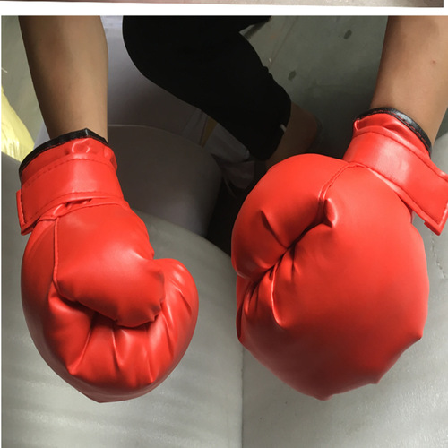Boxing gloves adult sandbag breathable training gloves professional Muay Thai half-finger combat fighting sandbag