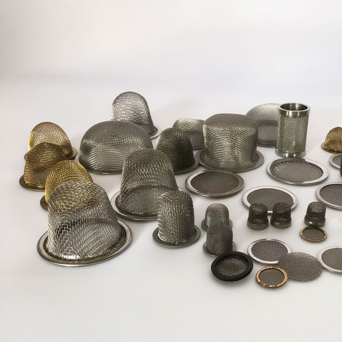 acero inoxidable sin costura borde tapa de malla de filtro moxibustión escaldado a prueba de cenizas malla de filtro industrial tapa de filtro redonda al por mayor