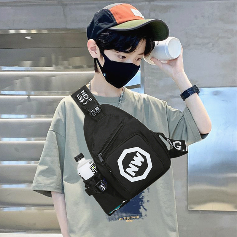 Nuevos bolsos de pecho para niños de moda masculinos y femeninos, bolsos de hombro para bebés, bolsos de hombro para niños, bolsos de hervidor de agua ligeros al por mayor