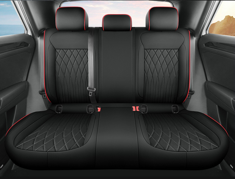 2022 25-Year-Old Faw-Volkswagen Tange Special Car Seat Cover Fully Surrounded Breathable Four-Season Leather Cushion Seat Cover