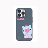 Apple, cartoon phone case, iphone15 pro, protective case, South Korea, 15 pro max, fall protection