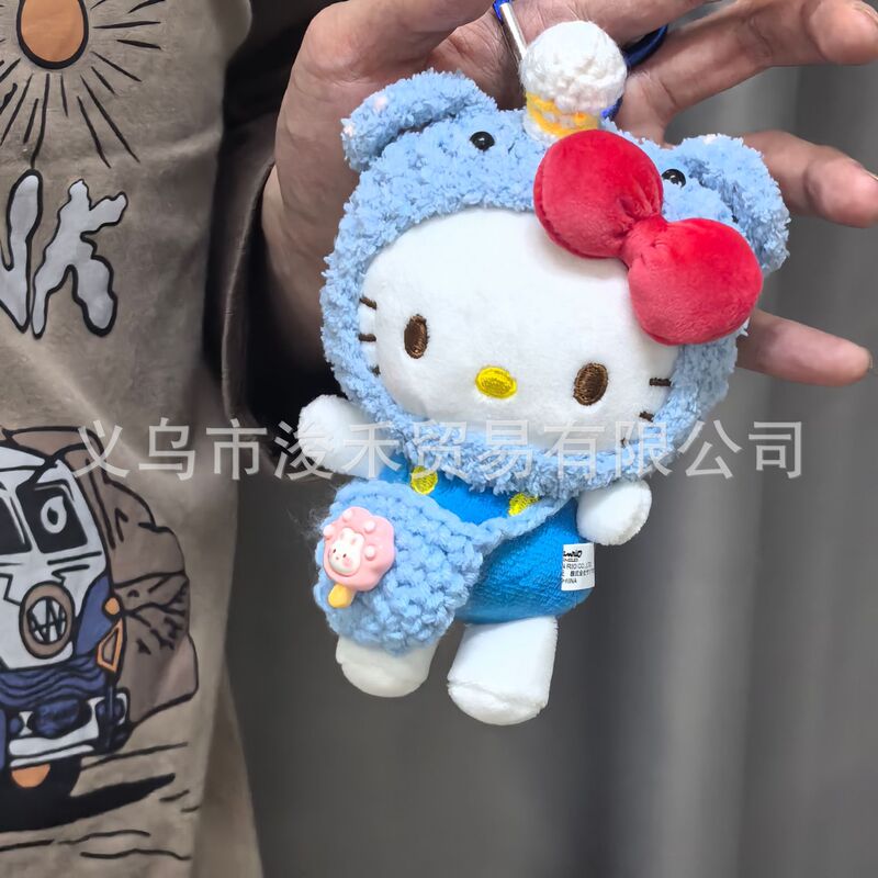ハローキティバッグペンダントリトルシェフシリーズハローキティ人形ペンダントかわいい漫画人形キーホルダー|undefined