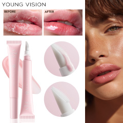 YOUNG VISION 软管唇膜带硅胶刷头 保shi 唇部啫喱