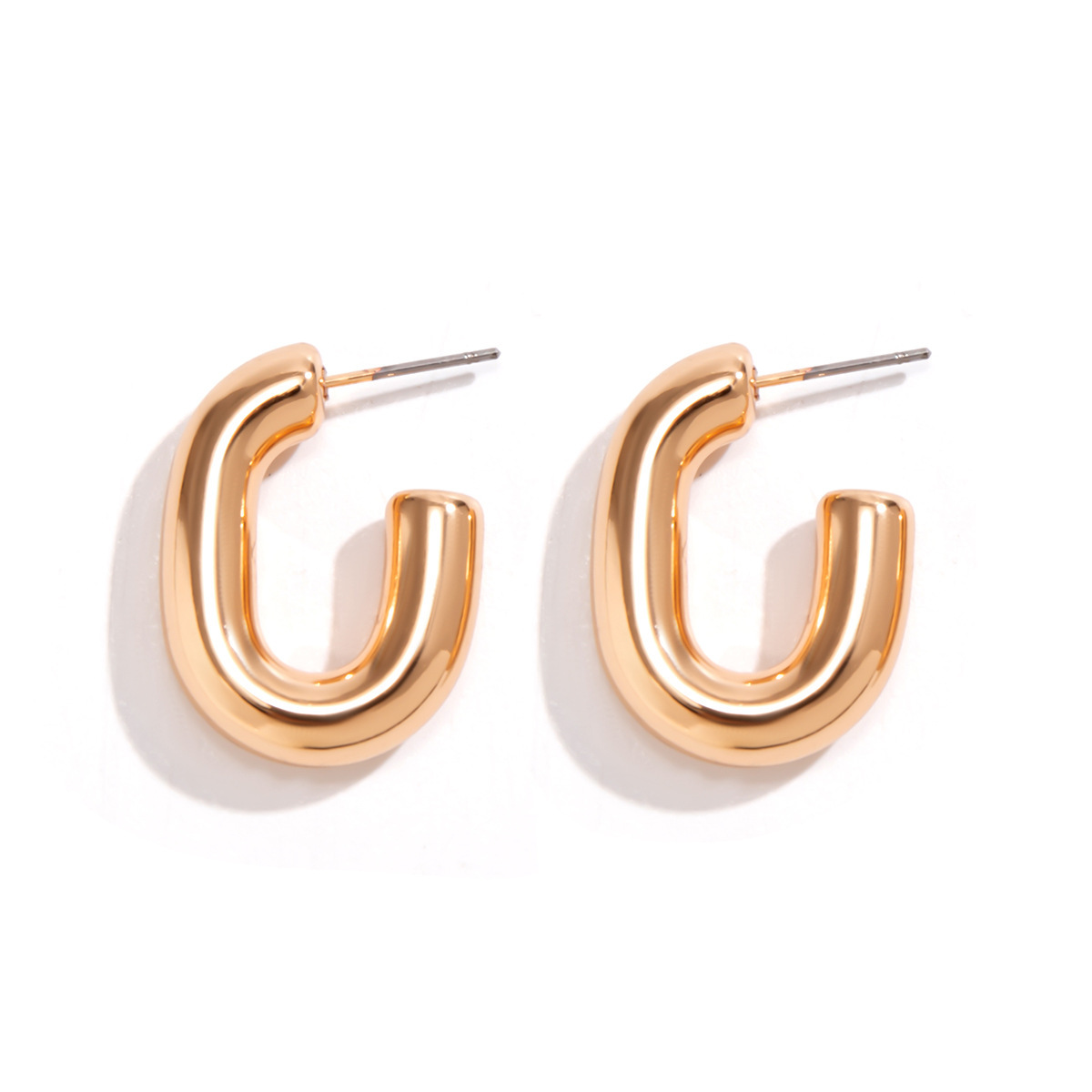 15g Weight Alloy Ear Needle Material Earrings Classification 1 Pair Quantity Holiday, Travel Occasion CCB, Alloy Material Geometric Pattern Women's Gender Plating Design Casual, Elegant, Lady Style 1 Pair Casual Elegant Lady Geometric Plating CCB Alloy Earrings 20