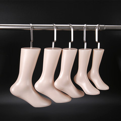 Shoes foot model thickened iron foot long socks mannequin props male model display model mold magnetic seamless shoe support 