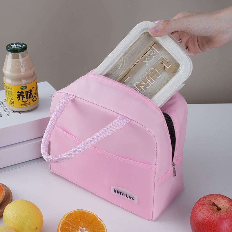 Fresca bolsa de aislamiento térmico portátil, bolsa de almuerzo a prueba de agua, bolsa de almuerzo a la escuela, bolsa de almuerzo, bolsa de viaje