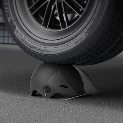Motosiklet kaskı (dəbilqə) — Battery Motorcycle Half Helmet, Summer National