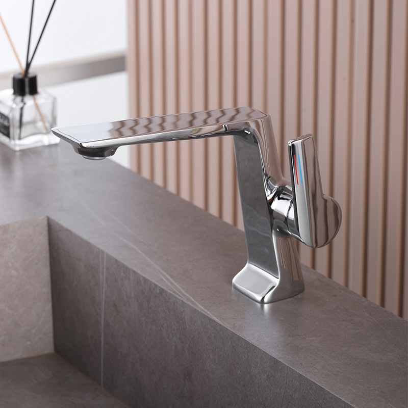 Wash Basin wash basin bathroom wash basin faucet cold and hot water chrome color wash basin table faucet