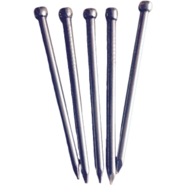 厂家专业生产抛光双帽钉镀铜双帽铁钉双帽钉子4.5*100，6*115