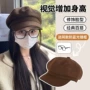 冬季气质新款女士八角帽