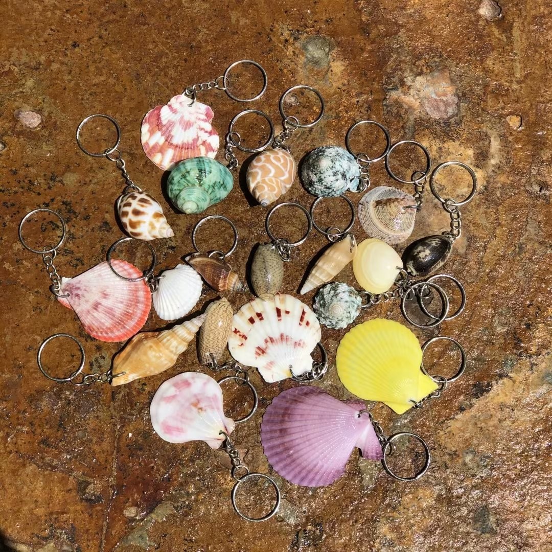 무작위 쉘 키체인