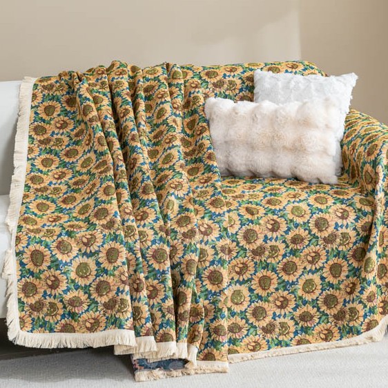 Jacquard fabric sofa towel sofa cushion cover cloth universal universal four seasons American a whole full cover a generation of hair