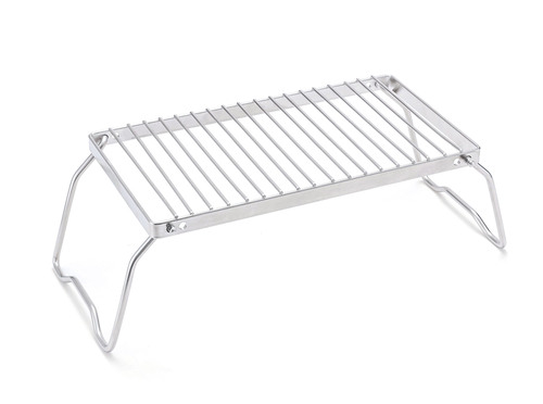 Outdoor striped stove rack, height-adjustable barbecue rack, stainless steel pot rack, portable storage rack, drain rack, folding bracket