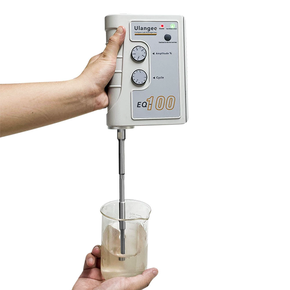 Ультразвуковой диспергатор с автоматическим отслеживанием частоты, лабораторный, для лизиса клеток, высокоточный, портативный ультразвуковой экстрактор