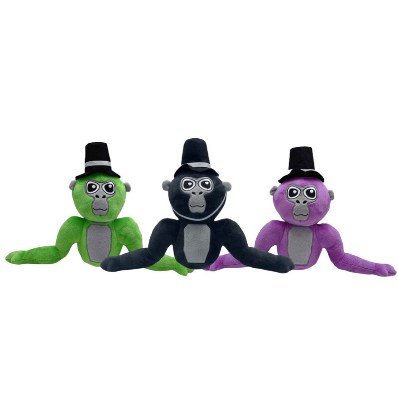 Cross-border hot chimp Gorilla Tag Plush game peripheral doll Gorilla Plush doll