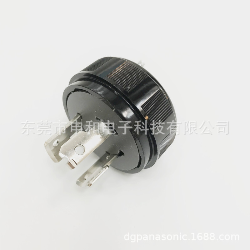 日本Panasonic松下插头WF6320/WF2320BK引挂形工业插头20A250V