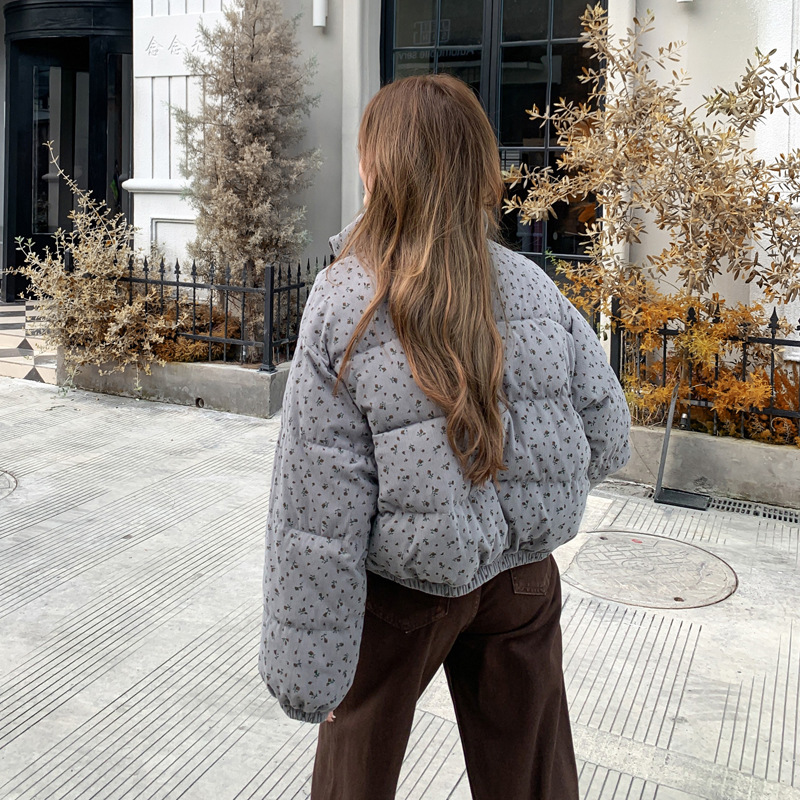 Invierno de algodón chaqueta corta de mujer invierno 2025 nuevo tipo coreano de pan cálido chaqueta de algodón chaqueta de algodón gruesa image 4