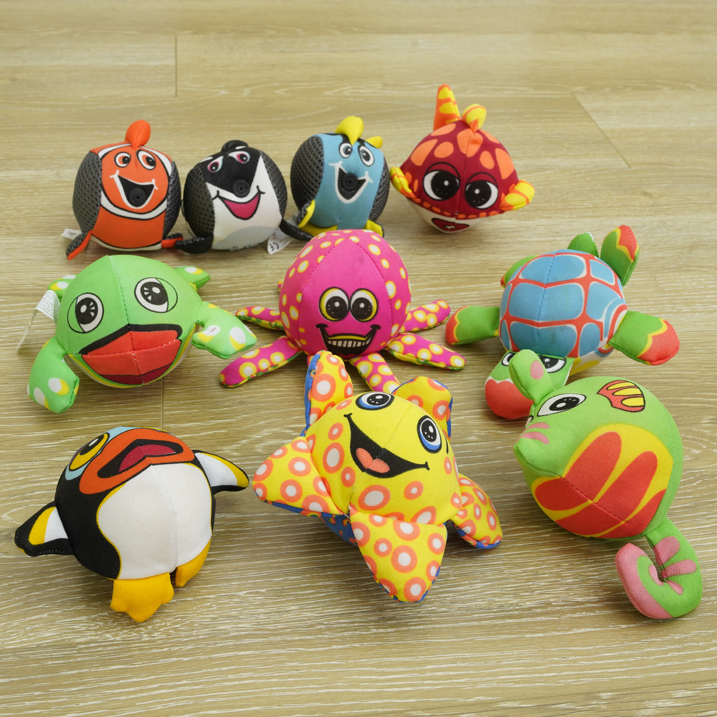 Sacos de esponja de malla de animales para niños al aire libre lanzando bola blanda sensación de lanzamiento de todos los estudiantes lanzando juguetes de bola de frijol