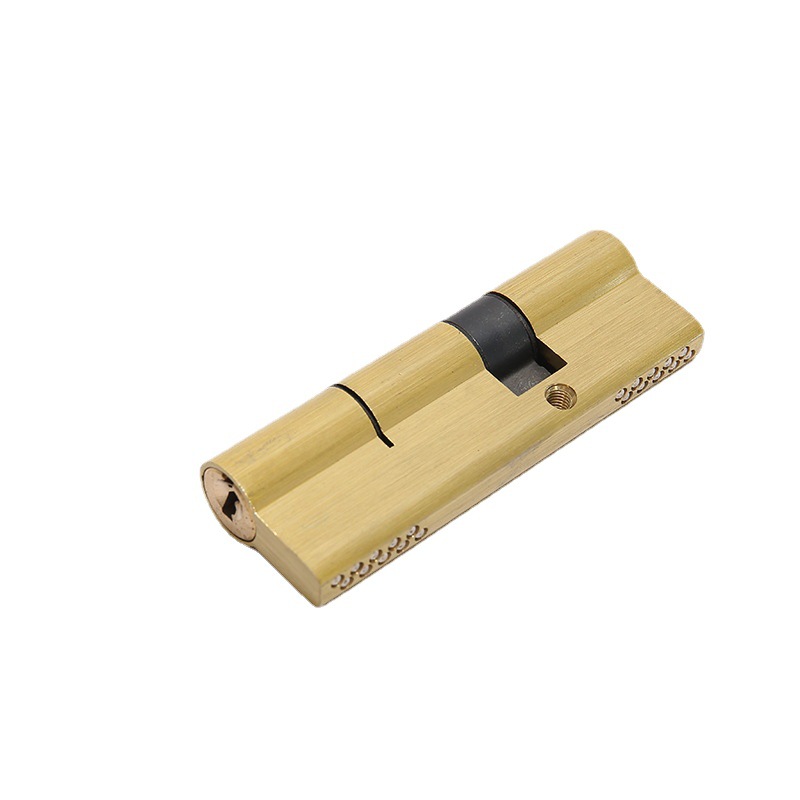 Cilindro de cerradura Super B grado cobre Buyang antirrobo cilindro de cerradura de puerta con curva universal AB cilindro de cerradura actualización apartamento antirrobo cilindro de cerradura