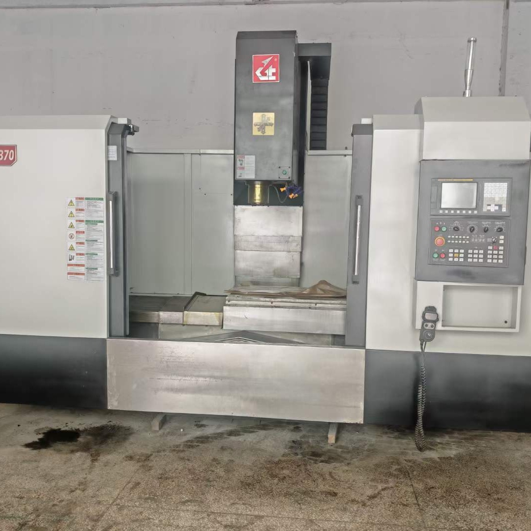 转让二手正权MV-1370数控铣床主轴转速8000两线一硬