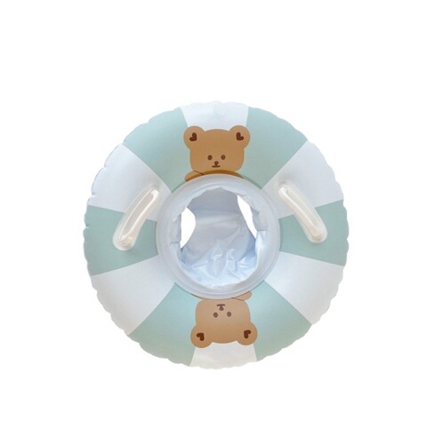 Korean ins baby swimming ring, child seat, baby life buoy, newborn seat, bear play float ring